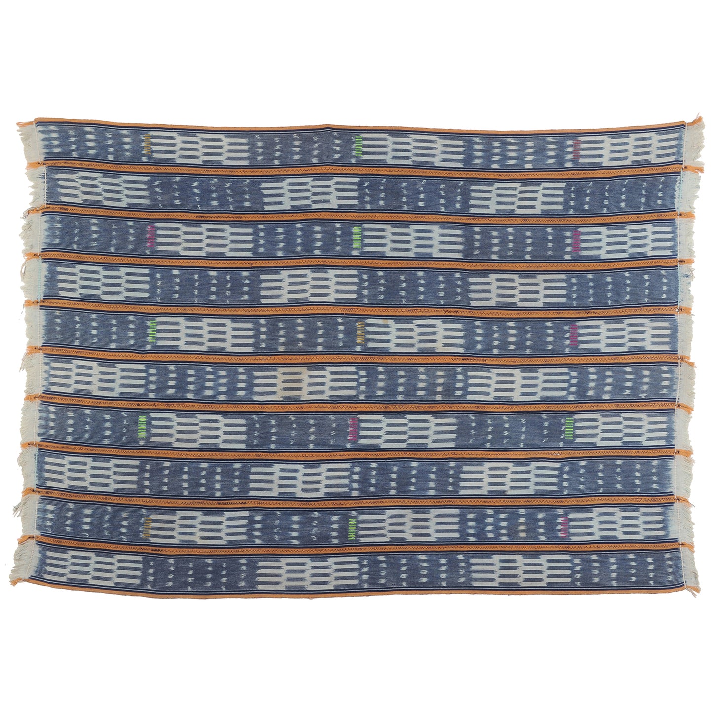 Exquisite Handwoven Baule Cloth – Ivory Coast Heirloom