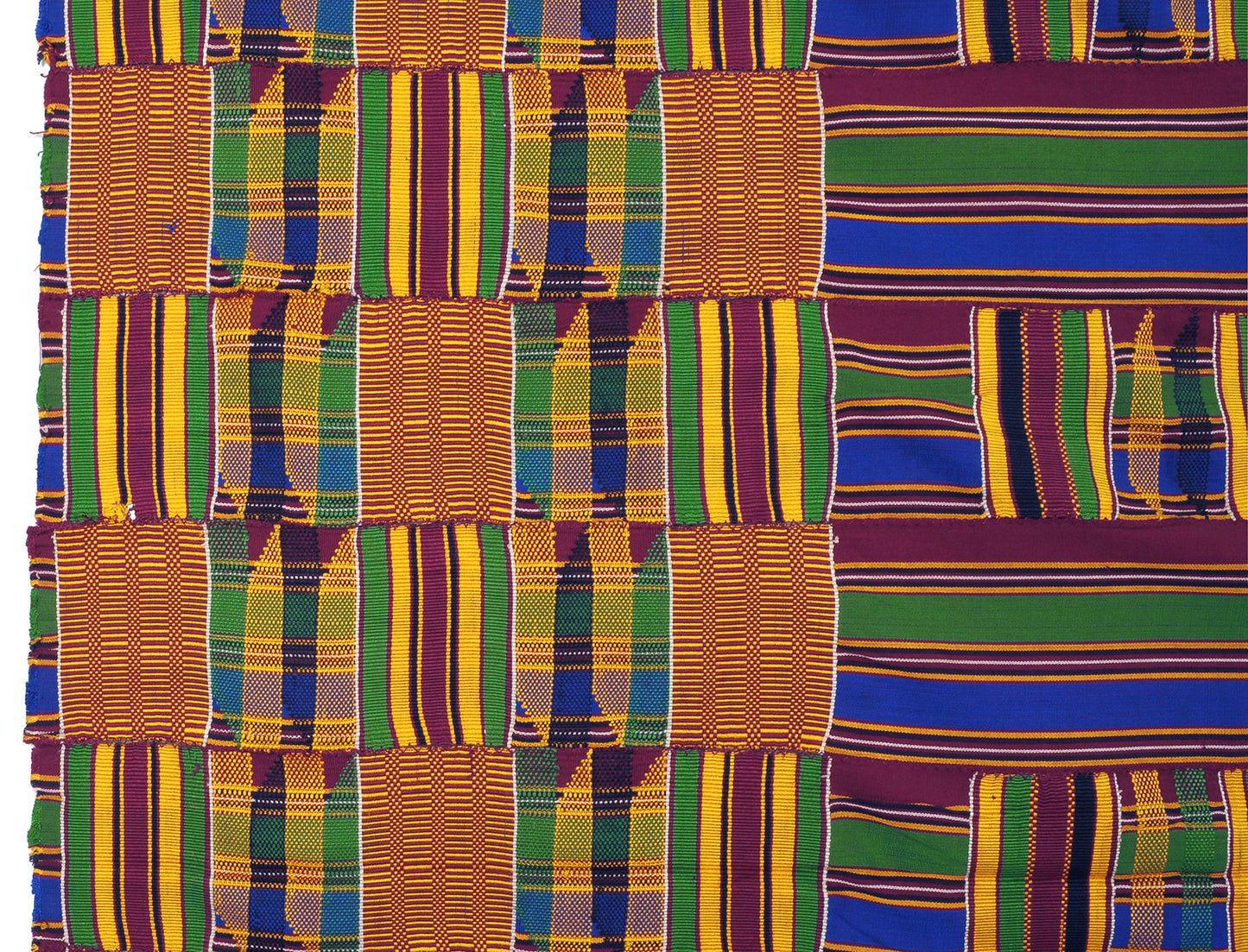 Vintage Handwoven Ashanti Kente Cloth – Ghana Pride 1970s