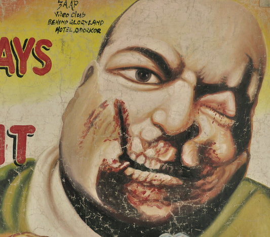 Unique Ghanaian Hand Painted Movie Poster - 30 Days Of Night - alternate view