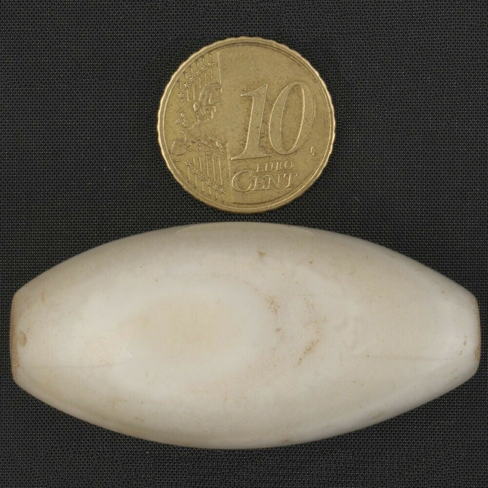 African Trade Bead Antique Agate Stone Pendant Old Cambay India Gioielli fatti a mano