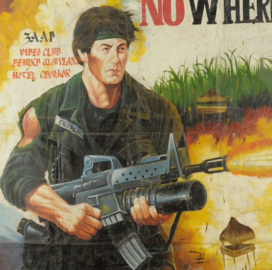 Escape To Nowhere Movie Poster - Hand Painted Art (Ghana) - alternate view