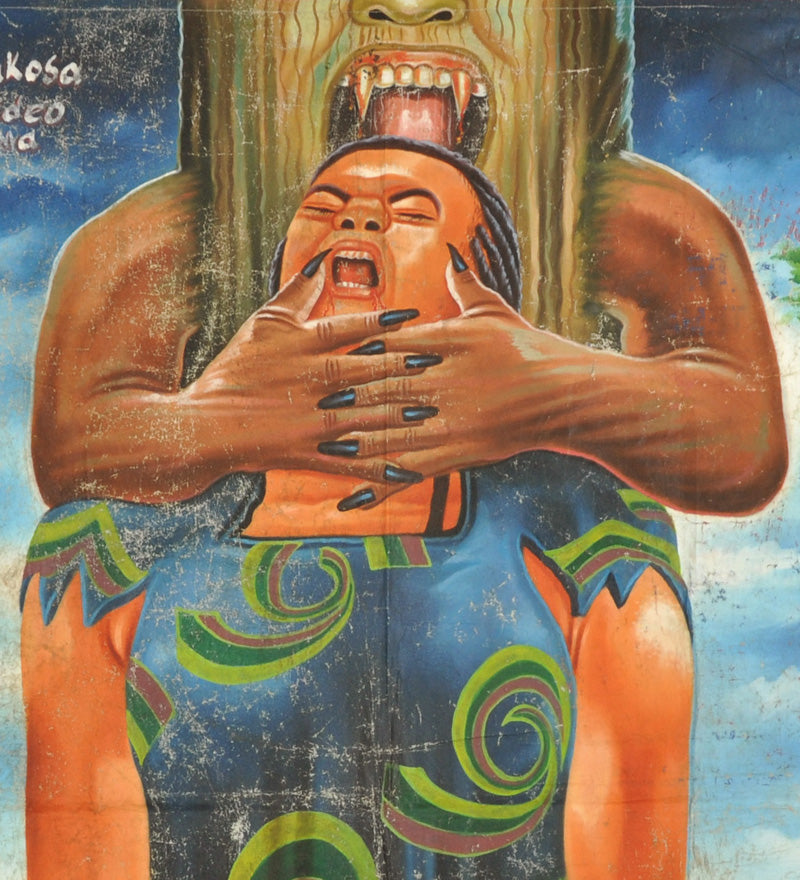 Forest Of Tears Movie Poster 2 - Authentic Hand-Painted Ghanaian Art - alternate view