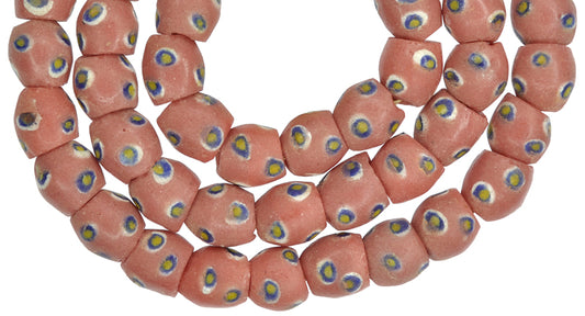 Powder Glass Eye Beads From Ghana - Recycled African Trade Beads - alternate view
