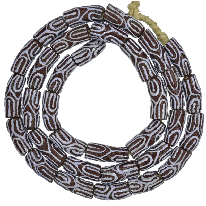 New Powder Glass Beads - African Trade Beads From Ghana