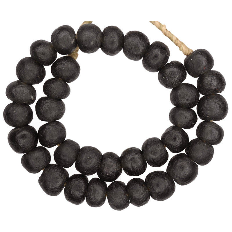 X-Large Krobo Recycled Glass Beads - 20-22Mm African Trade Beads