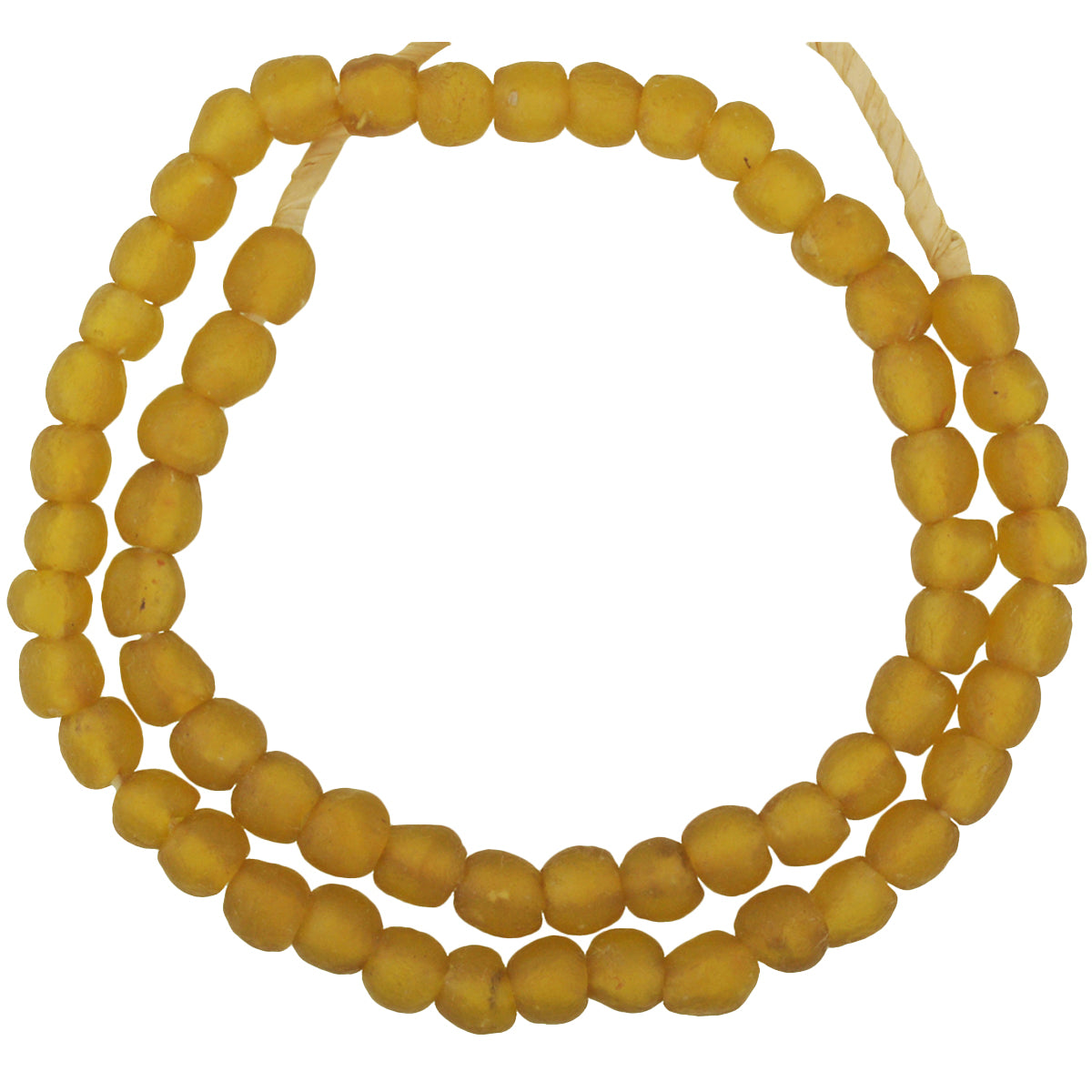 Translucent Krobo Glass Beads Imitating Venetian Trade Beads