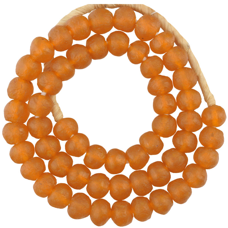 Uncommon Translucent Krobo Glass Beads - Ghana Trade Beads