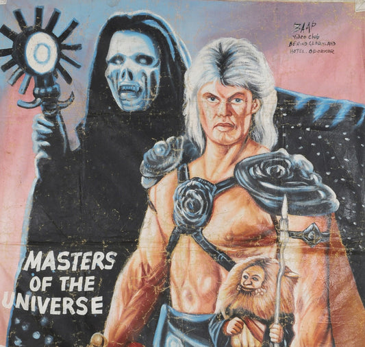 Masters Of The Universe Movie Poster - Hand Painted Ghana Art - alternate view