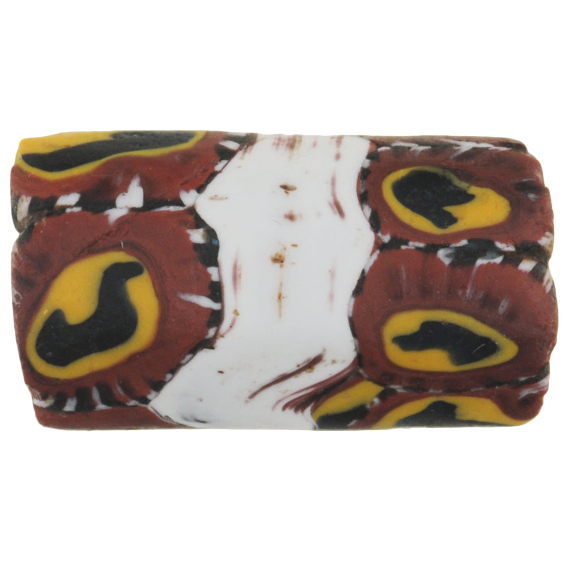 Rare Antique Venetian Banded Murano Bird Millefiori African Trade Bead