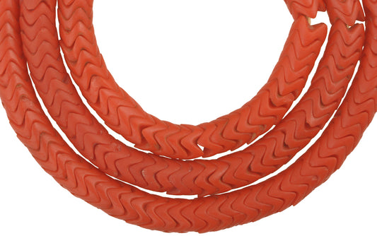 Vintage Snake Chain Bohemian Czech Glass African Trade Beads - alternate view