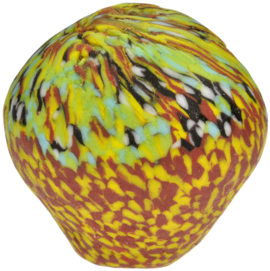 Large Bicone African Trade Beads - Recycled Glass Ghana - alternate view