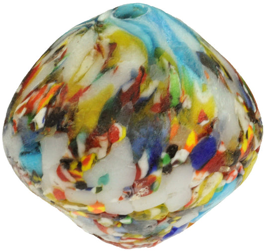 Arge Bicone African Trade Beads - Recycled Glass Beads From Ghana - alternate view