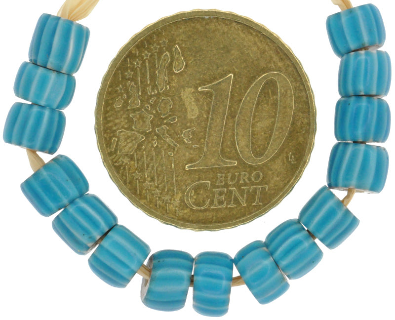 Rare 4-Layer Chevron Beads - Antique Venetian Glass, 5Mm Strand - alternate view