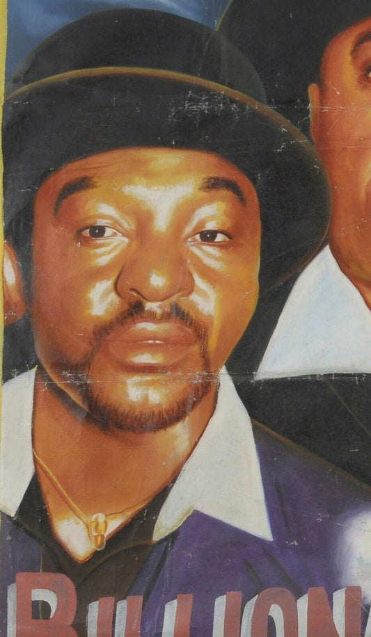 Billionaires Club 3 Movie Poster | Authentic Ghanaian Hand-Painted Art - alternate view