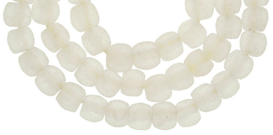 Translucent Krobo Glass Beads - African Handmade In Ghana - alternate view