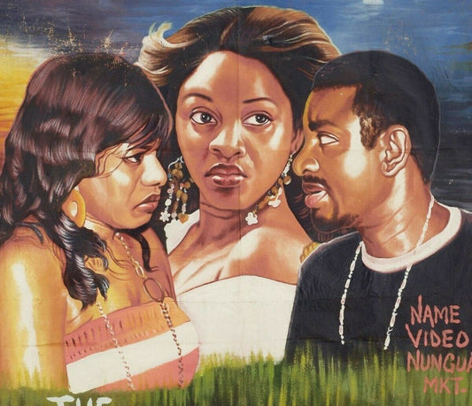 Prince Of My Heart Movie Poster - Hand-Painted Art From Ghana - alternate view