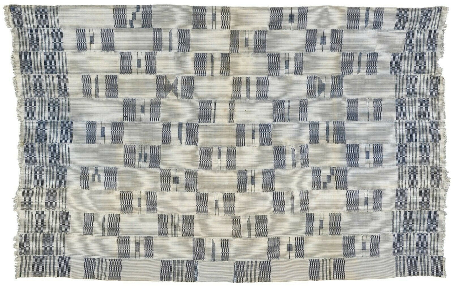 African Kente Hand Woven Cloth Ashanti Asante Akan Home Decoration Textile Ghana - detailed product shot
