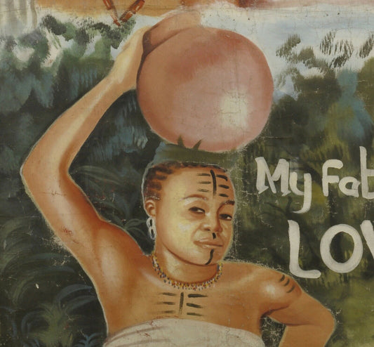 My Father'S Love Movie Poster - Hand Painted Ghana Art - alternate view