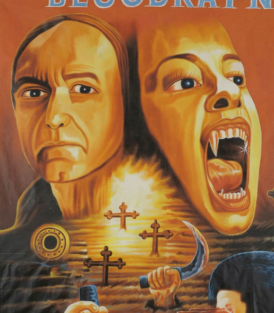 Bloodrayne Movie Poster - Authentic Art Hand Painted In Ghana - alternate view