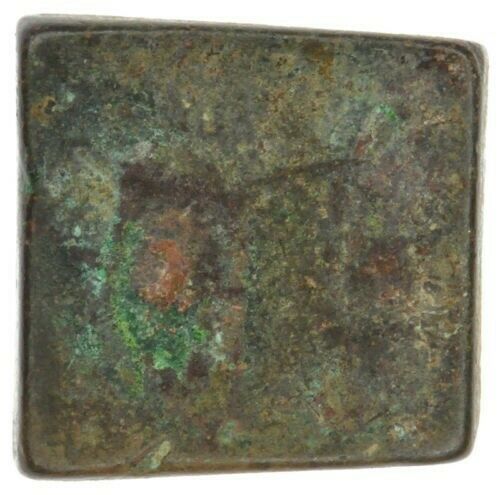 Old Gold Coast Weight Lost Wax African Ghana Ashanti Akan Brass Bronze - zoomed-in detail