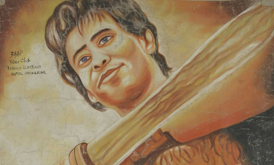 Spartacus Hand-Painted Ghanaian Movie Poster - Collectible Art - alternate view