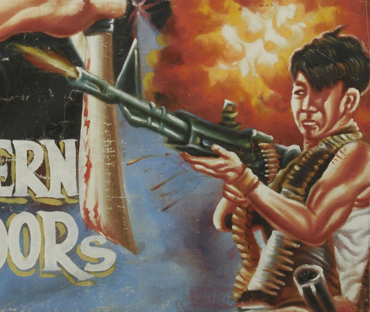 Authentic Eastern Condors Ghana Movie Poster - Hand-Painted Art - alternate view