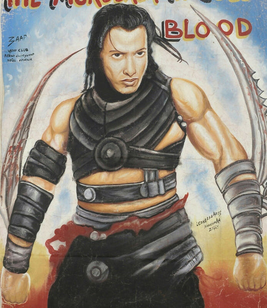 Prince Of Persia: Warrior Within - Authentic Ghana Hand Painted Movie Poster - alternate view