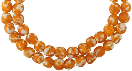 African Trade Beads - Recycled Glass Beads From Ghana - alternate view