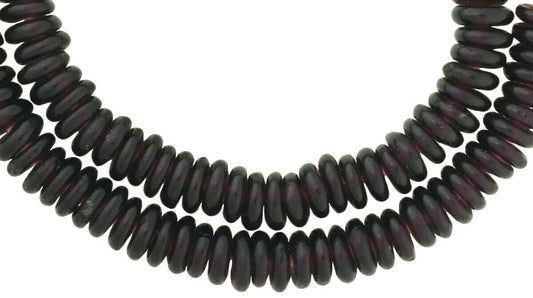 Authentic African Trade Beads: 21" Recycled Glass Beads From Ghana - alternate view