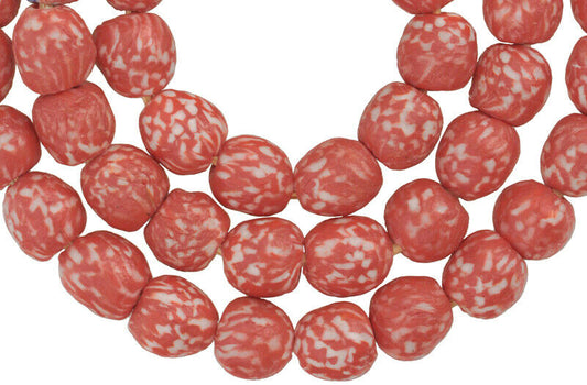 African Trade Beads - Fused Recycled Glass Beads From Ghana - alternate view