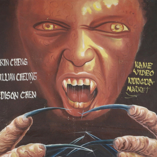 Vampire Effect - Authentic Hand-Painted Movie Poster From Ghana - alternate view