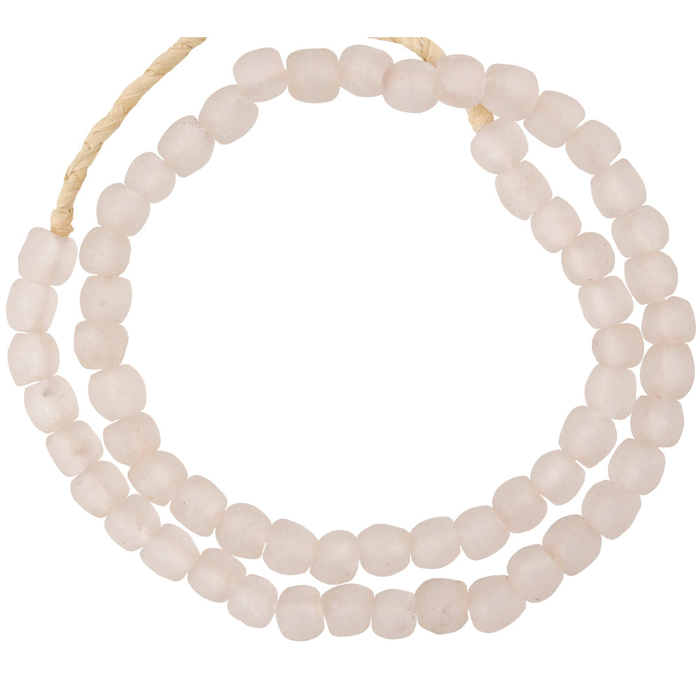Translucent Ghana Glass Beads - Recycled African Trade Beads