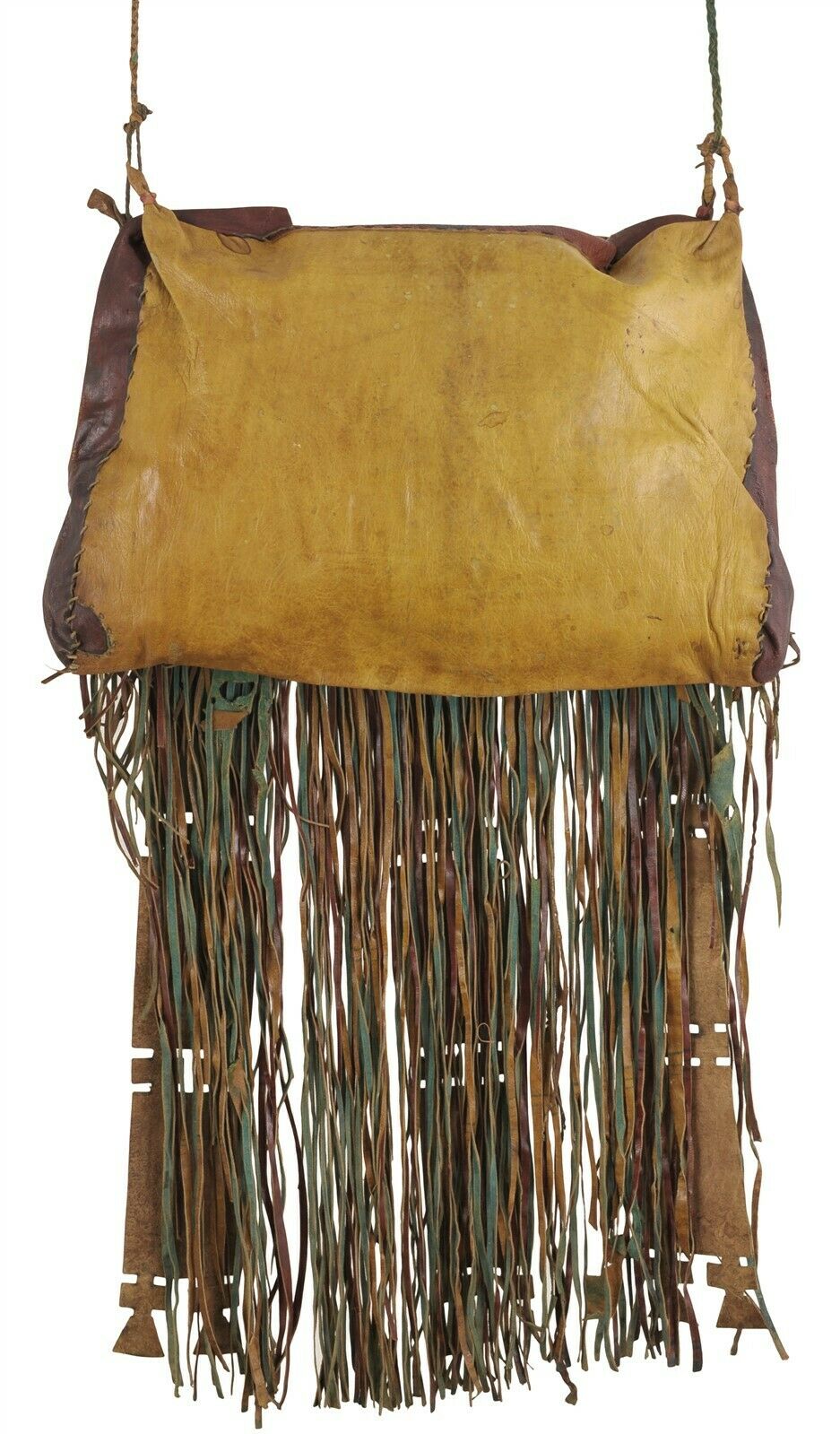 Authentic Old Tuareg Leather Bag – Sahara Nomad Ethnic Decor