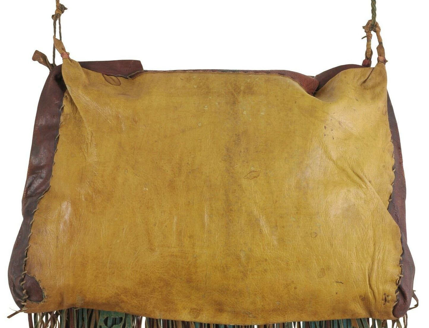 Authentic Old Tuareg Leather Bag – Sahara Nomad Ethnic Decor