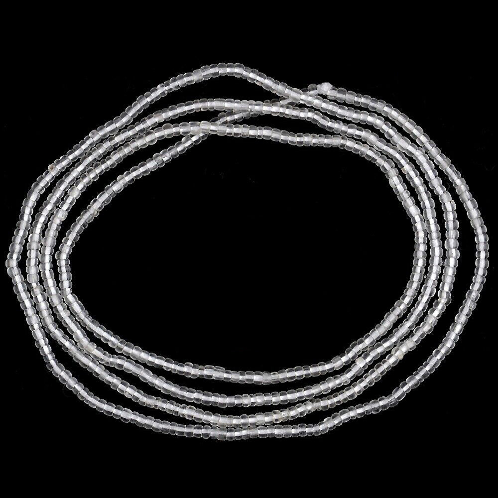 Translucent 2 mm Old Venetian Seed Beads Strand – Tiny Venetian Drawn Beads