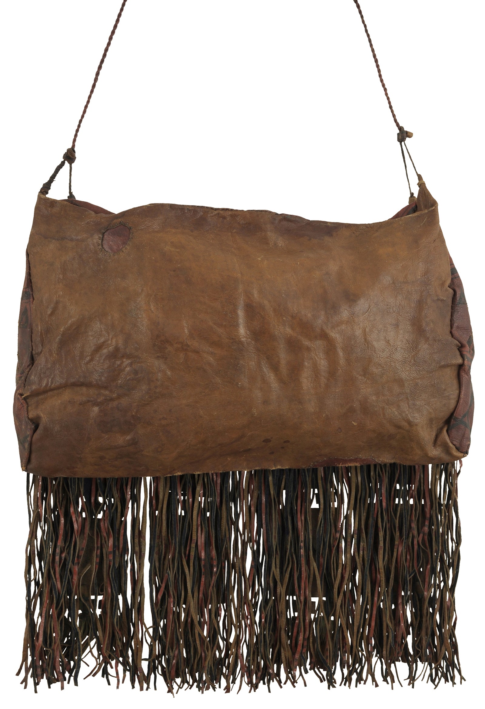 Classic Tuareg Leather Bag – Sahara Nomad Ethnic Style