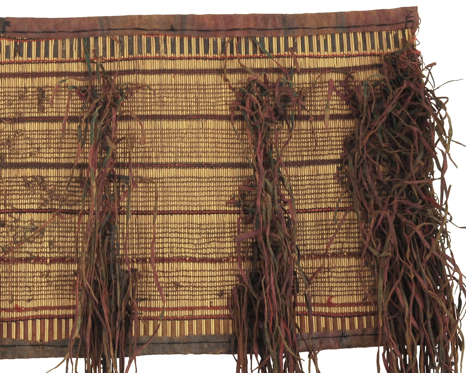 Authentic Tuareg Straw Mat From Niger - A Cultural African Artifact From Sahara - product focus