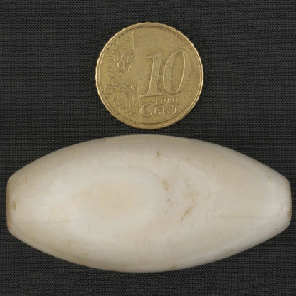 African Trade Bead Antique Agate Stone Pendant Old Cambay India Gioielli fatti a mano