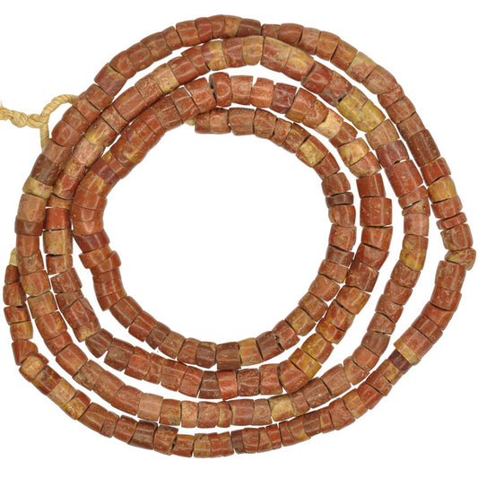 Small Ghana Bauxite Beads - African Tribal Trade Beads Strand