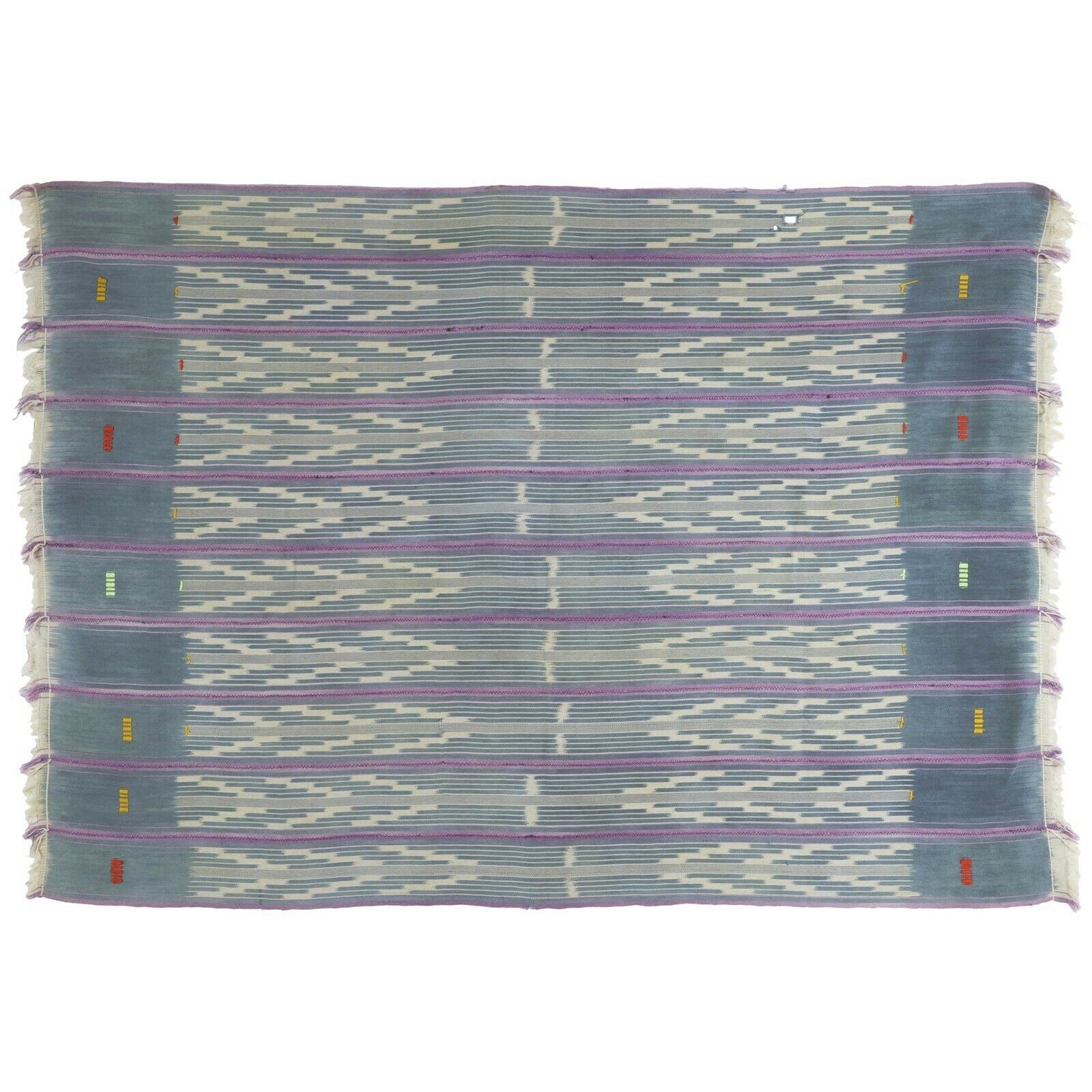 Handwoven Baule Cloth Woman Size 150×105 cm – Ivory Coast Vintage