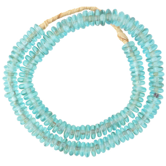 African Trade Beads - Krobo Recycled Glass Ghana Beads (11-13Mm)