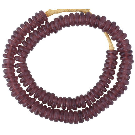 Imitation Dutch Annular Glass Beads - Recycled Ghanaian Artistry