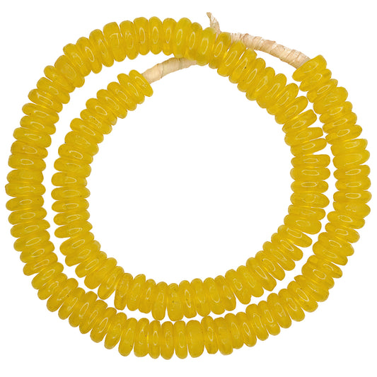 African Trade Beads: Recycled Ghana Glass Beads, 12-13Mm