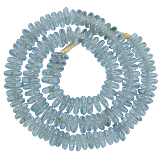 Authentic African Recycled Glass Beads - Krobo Glass Beads, 10-12Mm