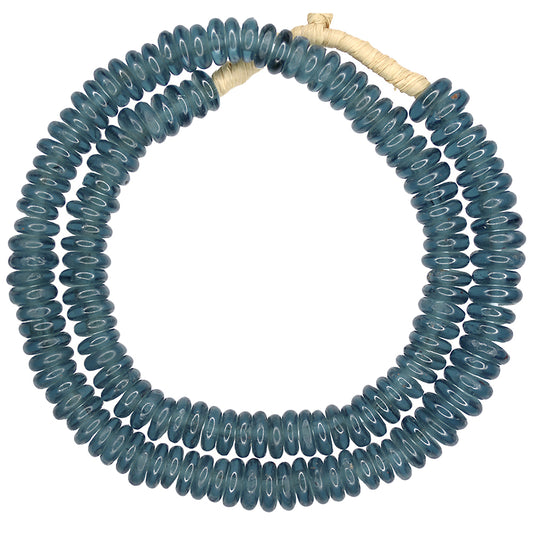 New Ghana Glass Beads - Recycled African Trade Beads, 12-13Mm