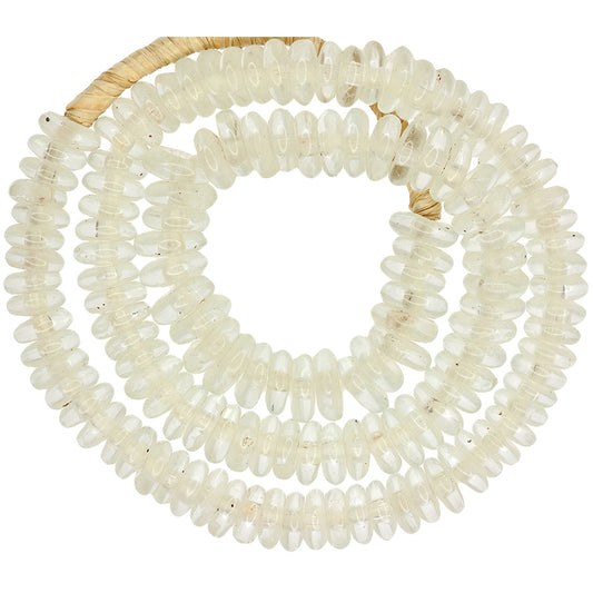 Handmade Recycled African Trade Beads - Ghana Annular Style, 11Mm