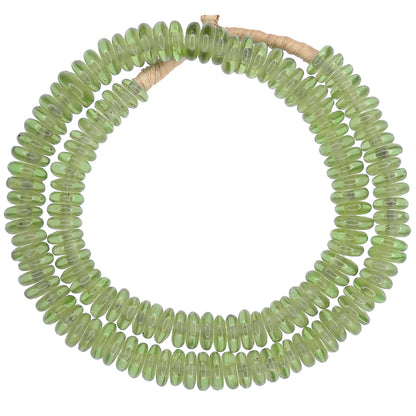African Trade Beads - Recycled Glass Annular Beads From Ghana