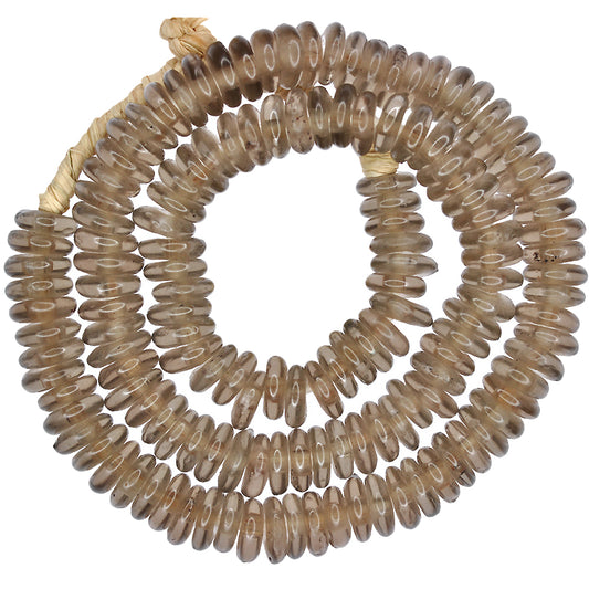 Handmade Krobo Glass Beads - Recycled African Trade Beads 10-12Mm