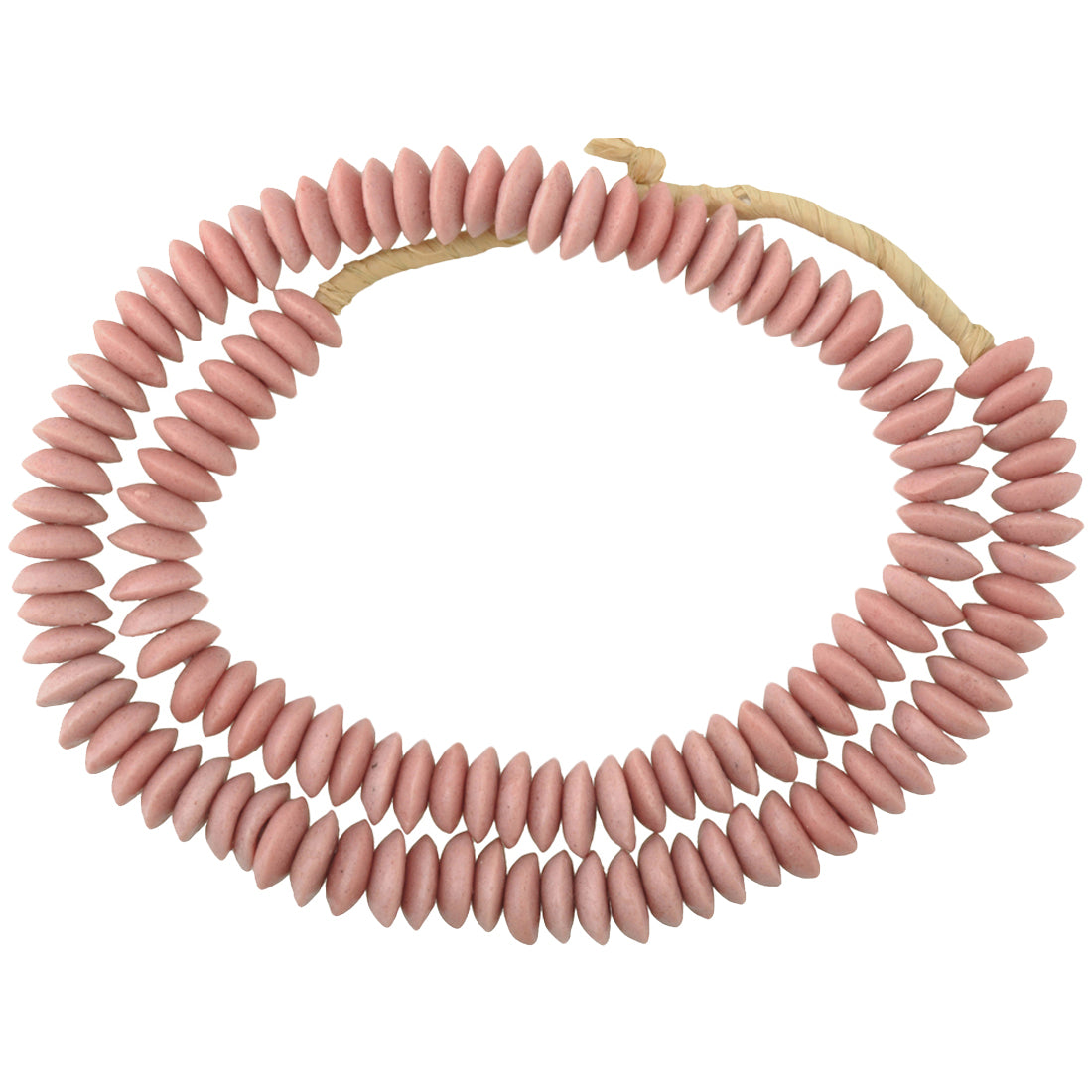 African Trade Beads - 14Mm Krobo Recycled Glass Beads From Ghana
