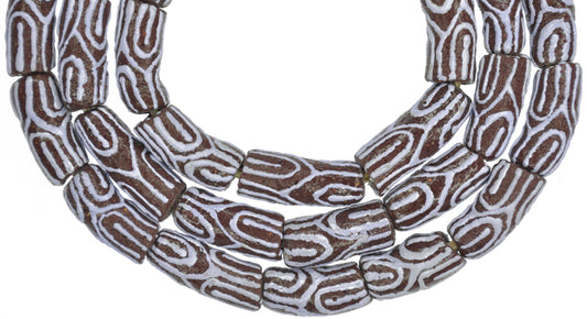 New Powder Glass Beads - African Trade Beads From Ghana - alternate view